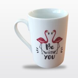 Be With You Flamingo Porselen Kupa Bardak 270 Ml