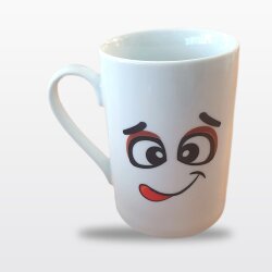 Dil Çıkaran Surat Porselen Kupa Bardak 270 ml