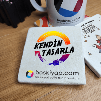 Doğal Taş Bardak Altlığı