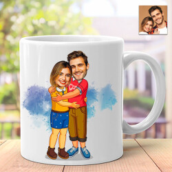 Karikatürlü Kupa Model 12