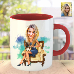 Karikatürlü Kupa Model 16