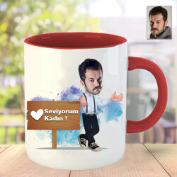 Karikatürlü Kupa Model 4