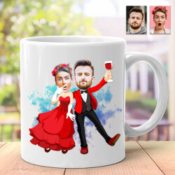 Karikatürlü Kupa Model 7