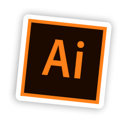 Adobe Illustrator Sticker