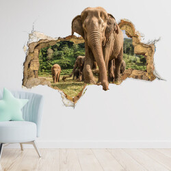 Fil 3D Duvar Sticker/Etiket