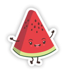 Karpuz Dilimi Sticker