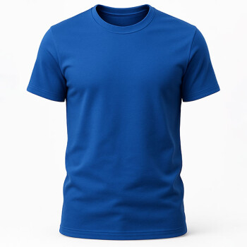 Unisex Mavi Kişiye Özel Tişört