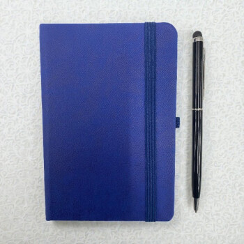 Kişiye Özel Cep Boy Defter/Ajanda 14X10 Cm Lacivert