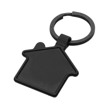 Kişiye Özel Ev Şeklinde Anahtarlık 68 X 39 Mm