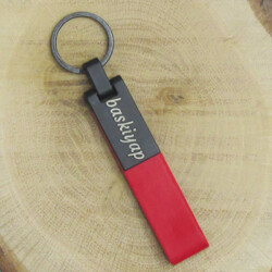 İsme Özel Kırmızı Anahtarlık