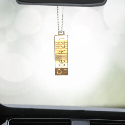 Plakalı Dikiz Aynası Süsü