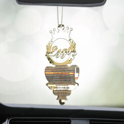 Taç Ayetel Kürsi Dikiz Aynası Süsü