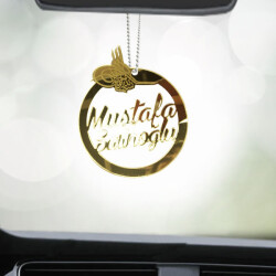 Tuğralı Dikiz Aynası Süsü