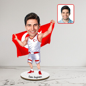 Milli Basketbol Takımı Karikatür Biblo