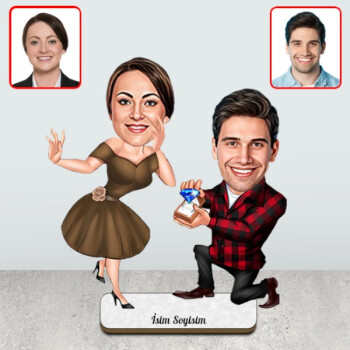 Kişiye Özel Evlenme Teklifi Biblosu