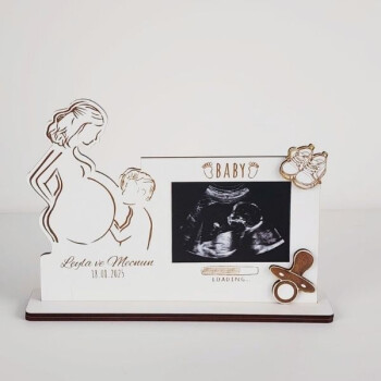 Kişiye Özel Baskılı Ultrason Resim Çerçevesi