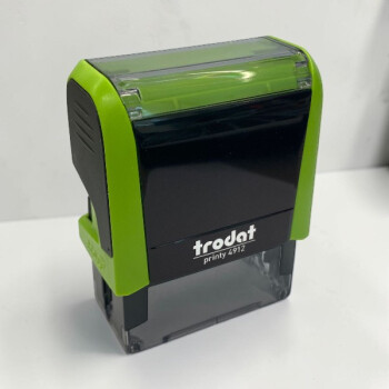 Trodat 4912 Orta Boy Kaşe Yeşil Gövde Siyah Keçe