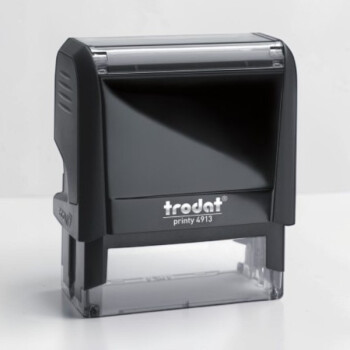 Trodat 4913 Büyük Boy Kaşe - Siyah