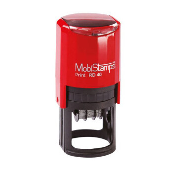 Mobistamp Rd-40 Tarihli Tablalı Yuvarlak Kaşe