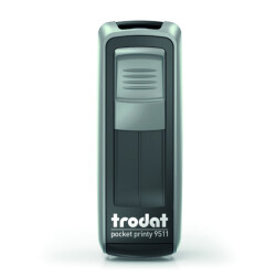 Trodat Pocket Cep Kaşe 9512 Gümüş