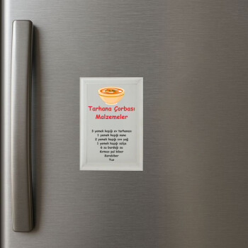 Kişiye Özel Dikdörtgen Çerçeveli Magnet