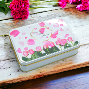 Baskılı Hediye Teneke Kutu 190X135X45Mm