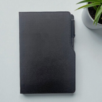 Kişiye Özel Tarihsiz Ajanda Kalem Set - Siyah