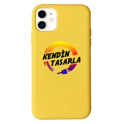 Kendin Tasarla Iphone 11 Sarı Kılıf