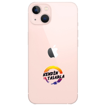 Kişiye Özel Iphone 13 Şeffaf Silikon Telefon Kılıfı