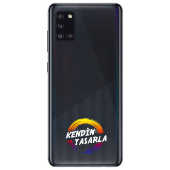 Kişiye Özel Samsung A31 Silikon Telefon Kılıfı