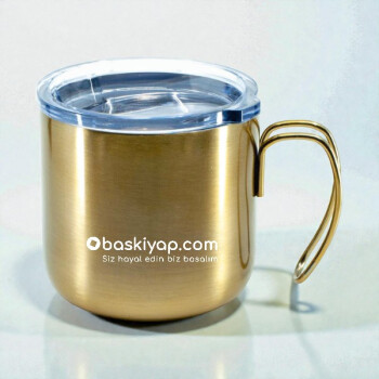 Kişiye Özel Gold Termos Bardak
