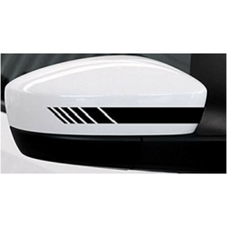 Yan Ayna Şerit Sticker