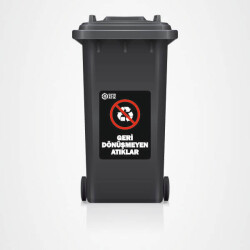Geri Dönüşmeyen Atık Etiketi