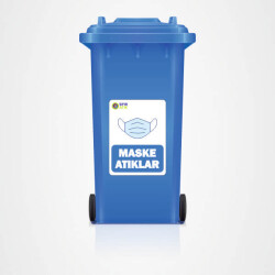 Maske Atık Etiketi