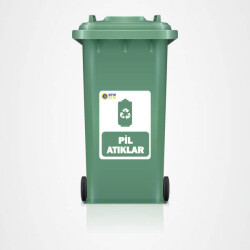 Pil Atık Etiketi