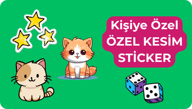 Sticker ve etiketlerde indirim