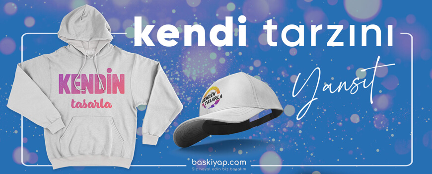 Kapüşonlu Sweatshirt - Hoodie