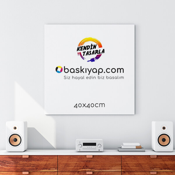 Kişiye Özel Kanvas Tablo 40X40Cm