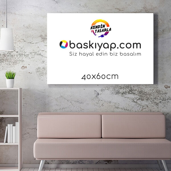 Kişiye Özel Kanvas Tablo 40X60Cm
