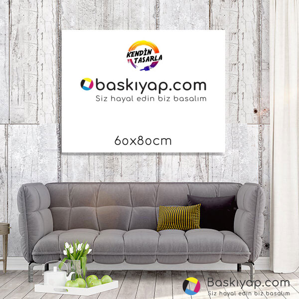 Kişiye Özel Kanvas Tablo 60X80Cm