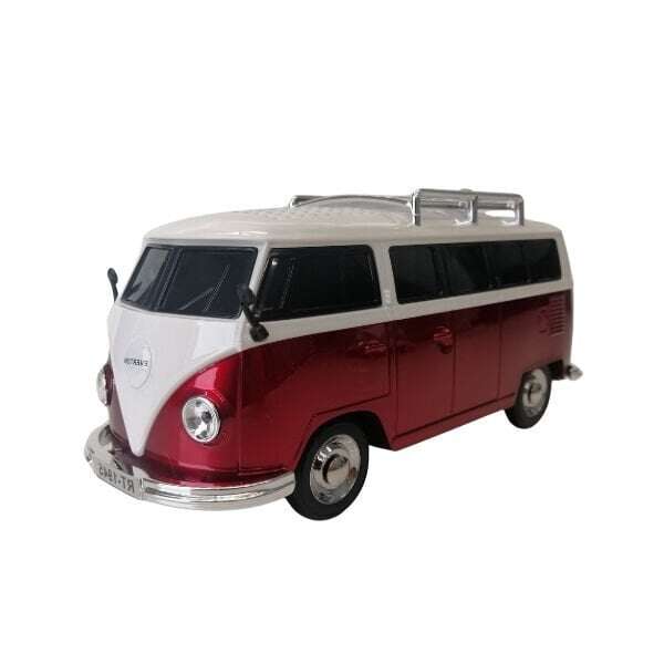 Everton Rt-1945 Kırmızı Arabalı Bluetooth Fm/Usb/Tf/Aux Şarjlı Nostaljik Radyo - Görsel 1