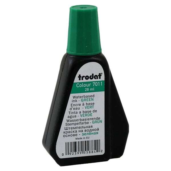 Trodat 28 Ml Yeşil Stampa Mürekkebi - Görsel 1