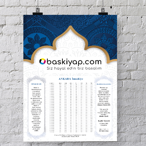 Kişiye Özel İmsakiye 2023