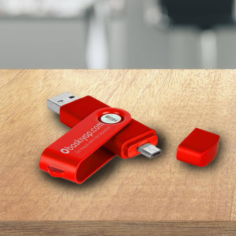 Kişiye Özel OTG USB Bellek 16GB