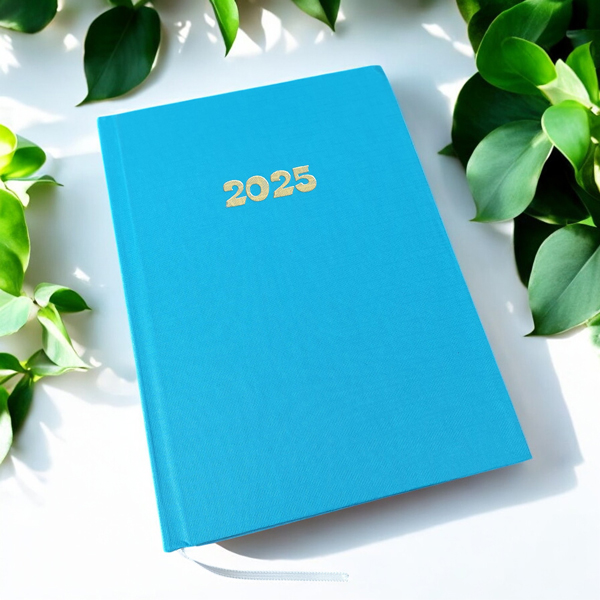 Ekonomik Kişiye Özel 2025 Turkuaz Ajanda Defter