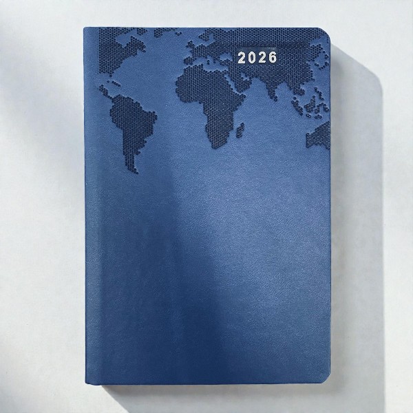 2026 Tarihli Ajanda 14 X 20 Cm -Lacivert görsel