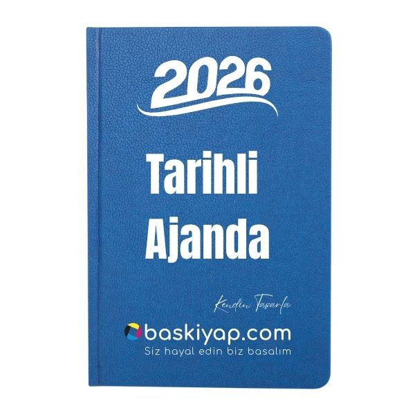 2026 Tarihli Ajanda Lacivert 17X24 Cm