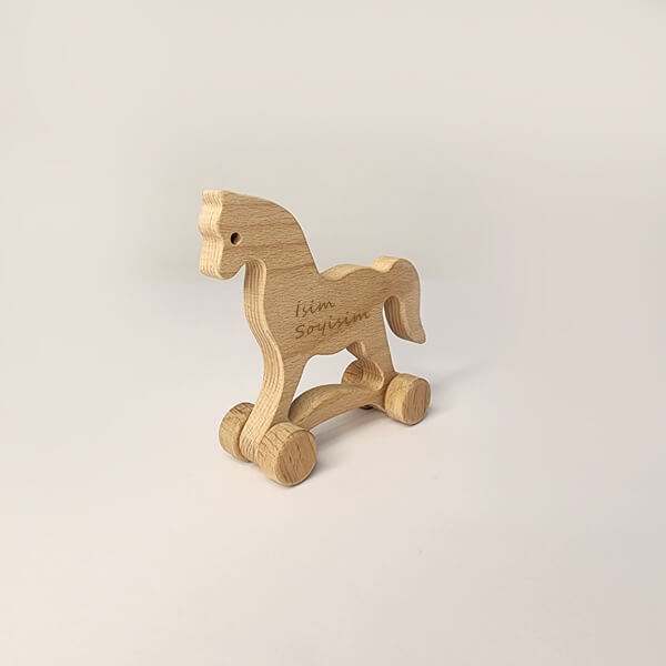 Kişiye Özel Ahşap At