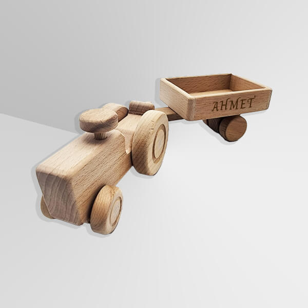 Kişiye Özel Ahşap Traktör
