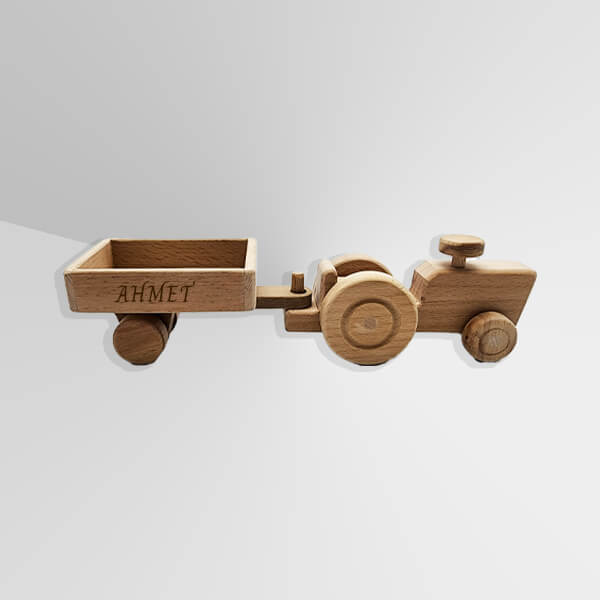 Kişiye Özel Ahşap Traktör